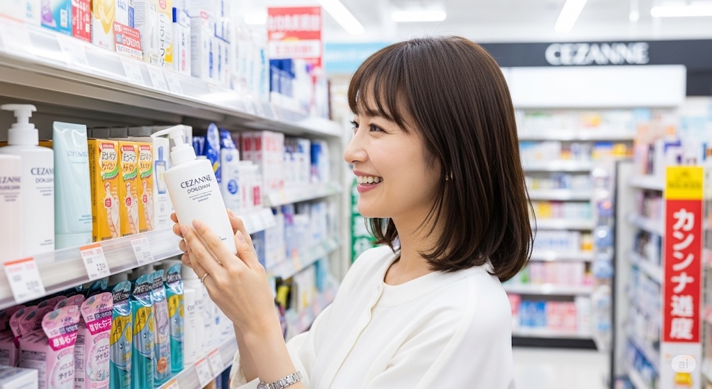 セザンヌドクダミ化粧水マツキヨでの販売について