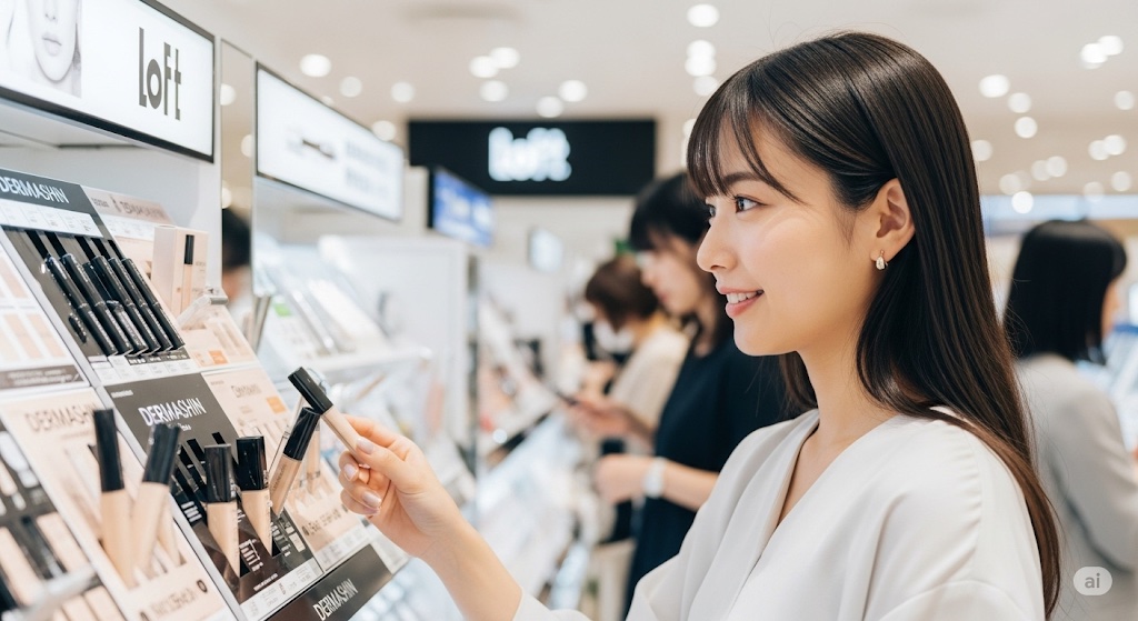 実店舗：ダーマシンコンシーラーはロフトに？