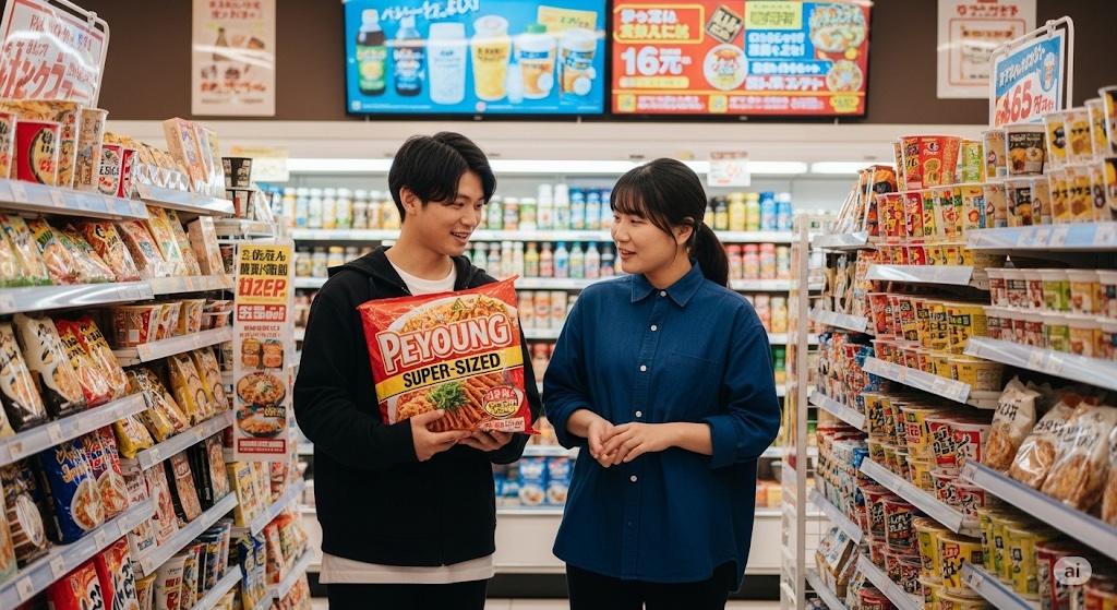 ペヤング超大盛りのコンビニでの値段は