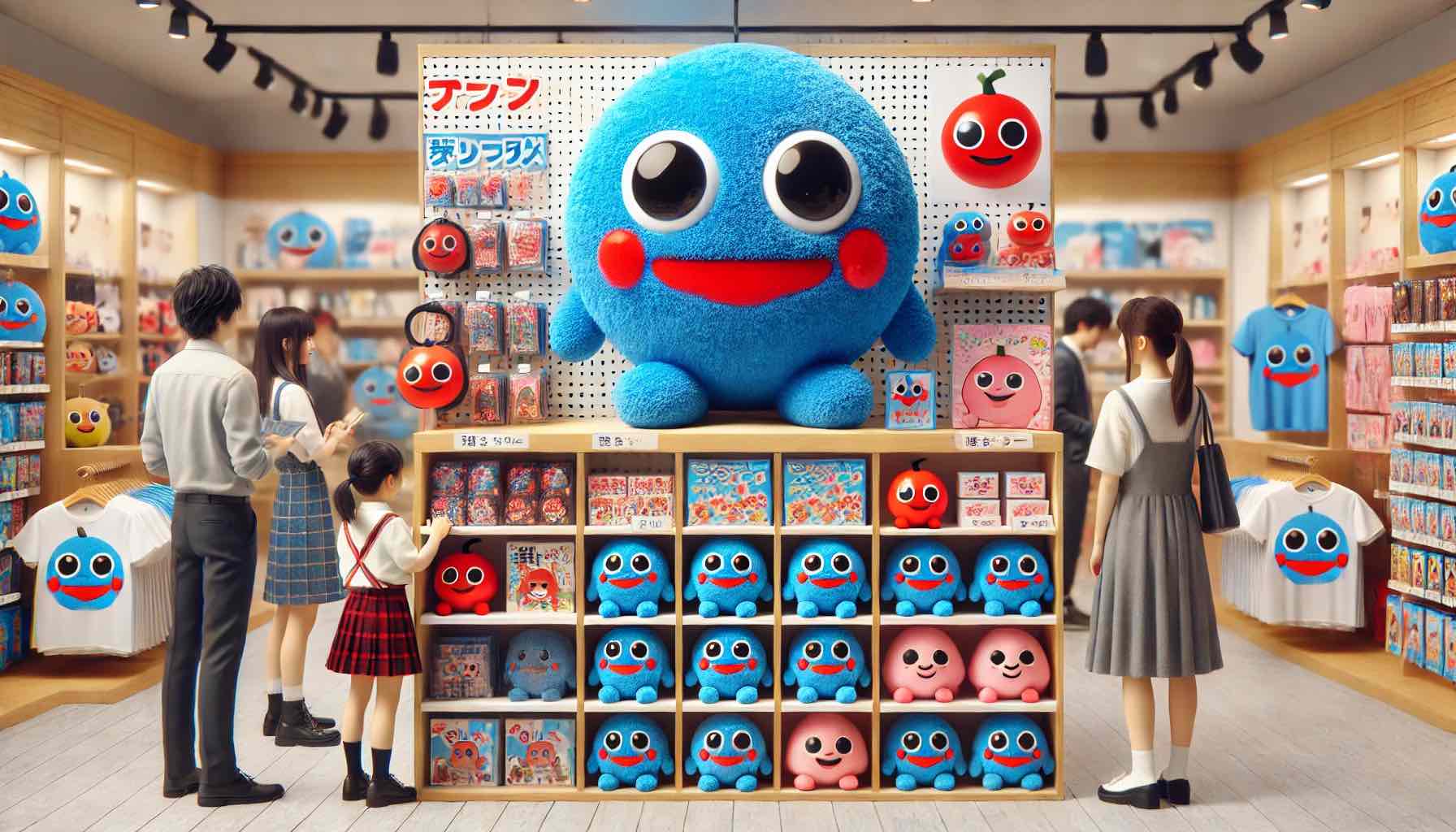 ミャクミャクグッズの関東での人気アイテム