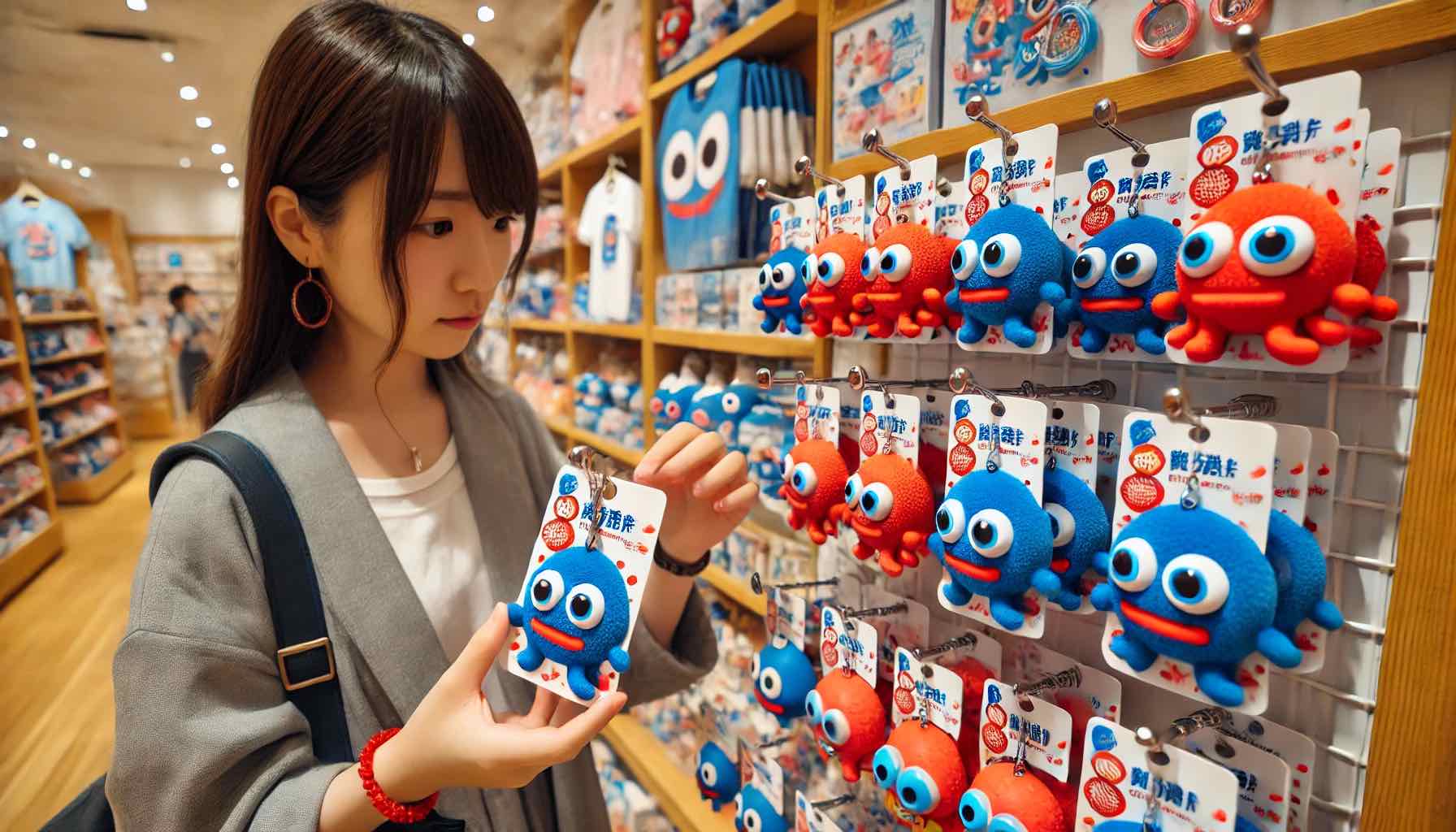 キーホルダーはどこで買える？