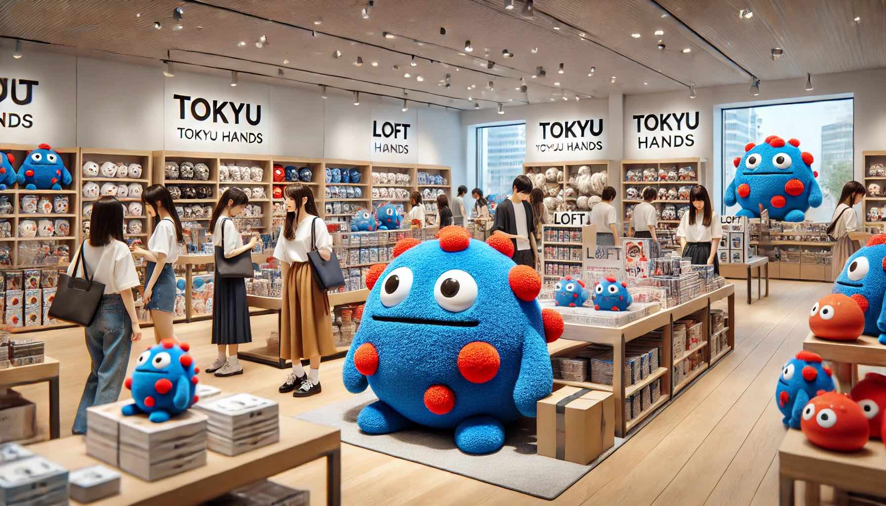 ロフトや東急ハンズでの取り扱い